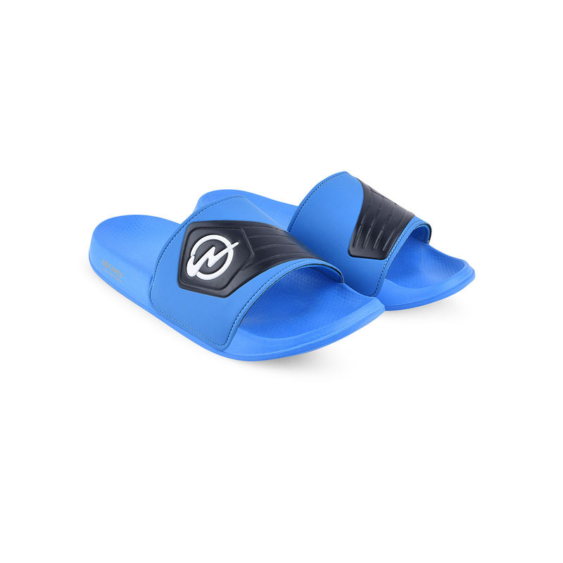 Campus SL-429 Blue Men Sliders (UK 6)