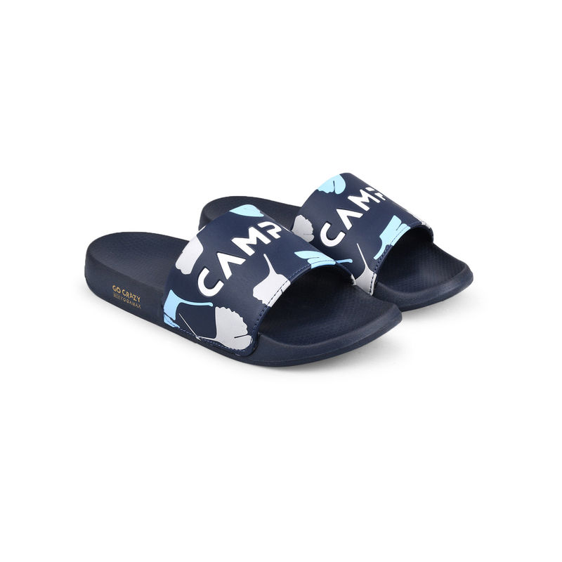 Campus SL-433 Navy Blue Men Sliders (UK 8)