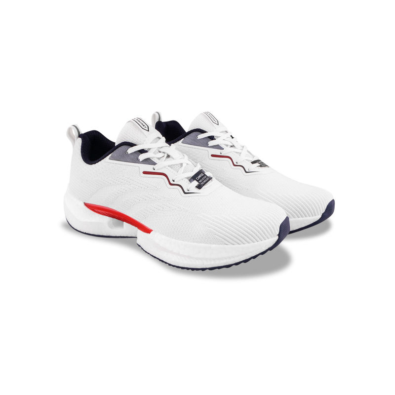 Campus Cora White Men Running Shoes (UK 8)