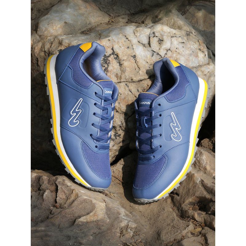 Campus HILLTOP Blue Men Retro Sneakers (UK 10)