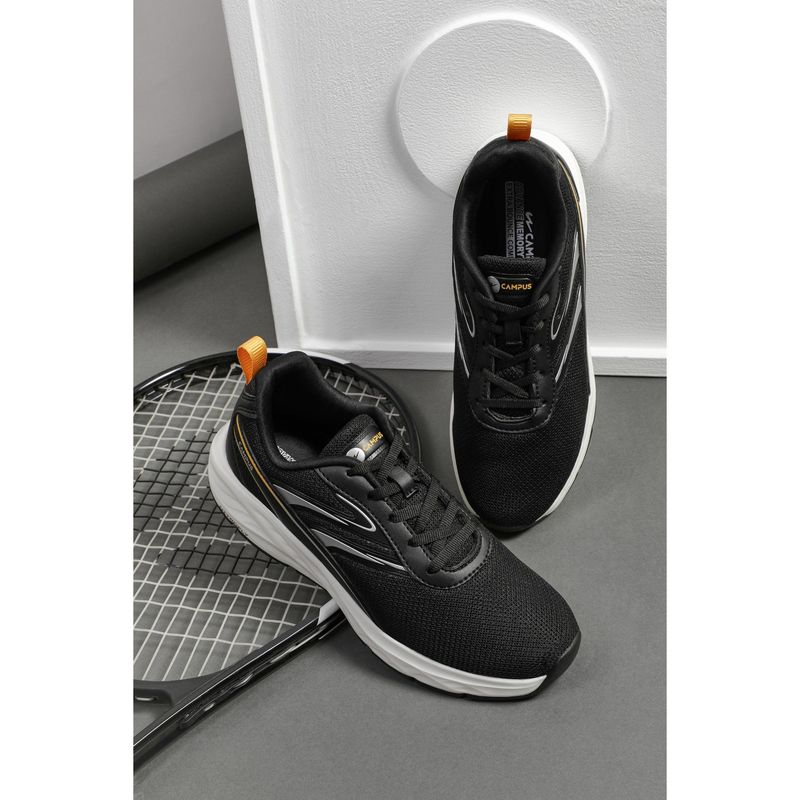 Campus CONOR Black Men Running Shoes (UK 8)