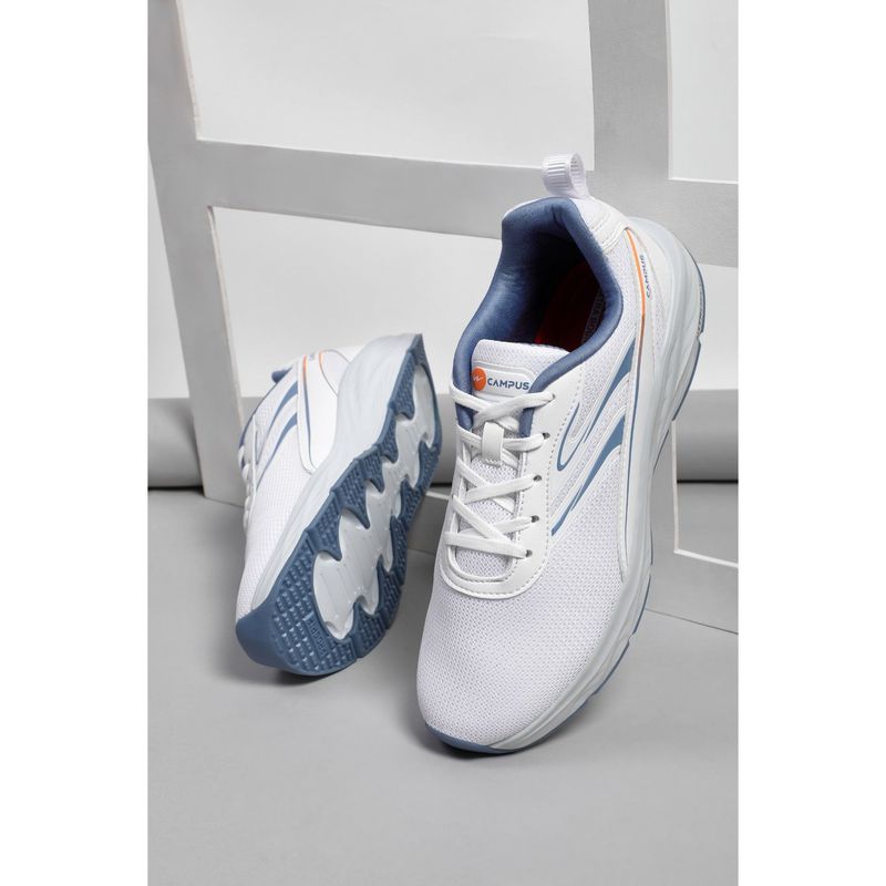Campus Men Conor White Running Shoes (UK 8)