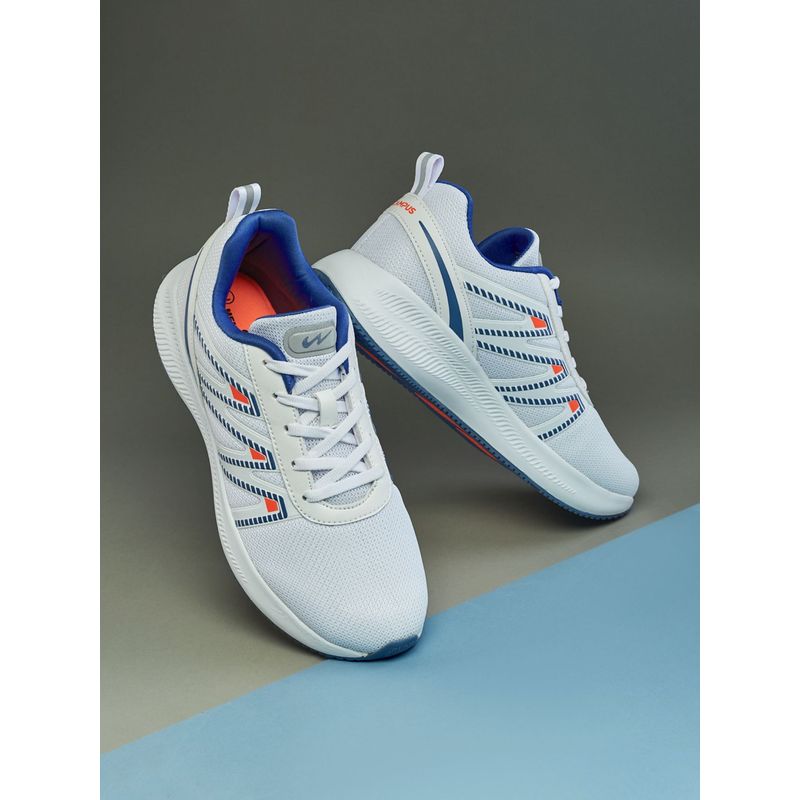 Campus WENDIGO Mens Sports Running Shoes - White (UK 7)