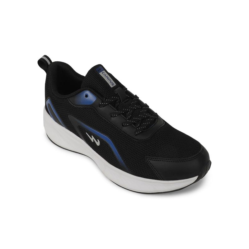 Campus XAVEN Men Black Running Shoes (UK 10)
