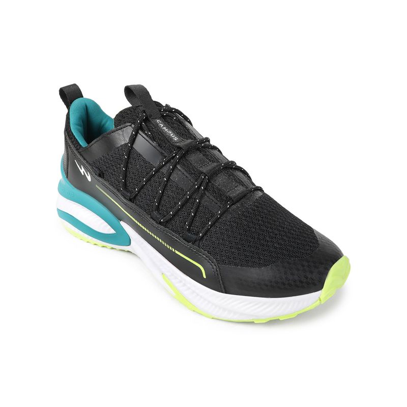 Campus Camp Cyborg Men Black Running Shoes (UK 10)