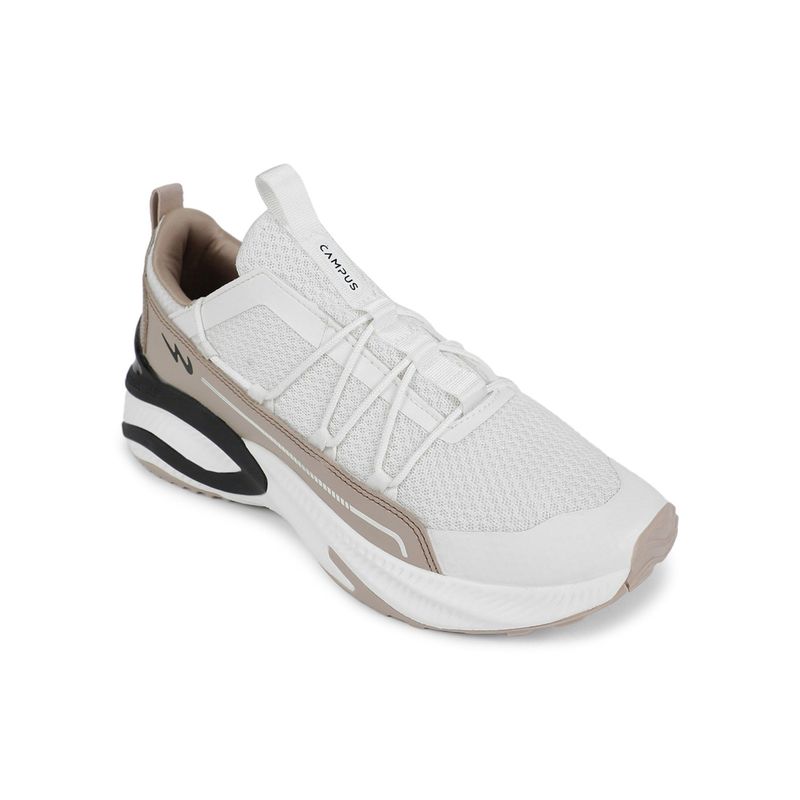 Campus Camp Cyborg Men Off White Running Shoes (UK 10)