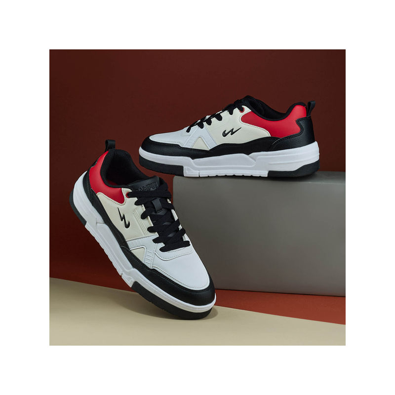 Campus OG-27 Men White Sneakers (UK 9)