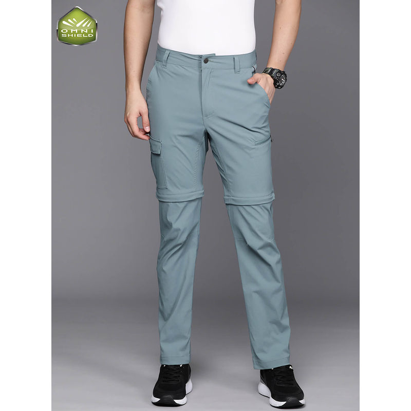 Columbia Mens Blue Colour Newton Ridge Ii Convertible Pant (Set of 2) (28)