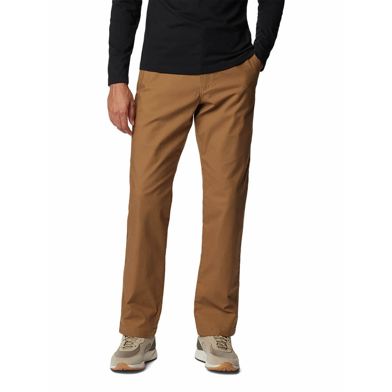 Columbia Mens Khaki Flex Roc Ii Lined Trekking Hiking Sweatpants (34)