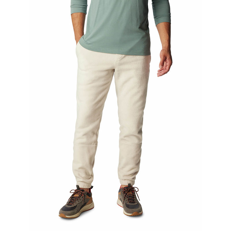 Columbia Mens Beige Steens Mountain Trekking Hiking Fleece Joggers (S)