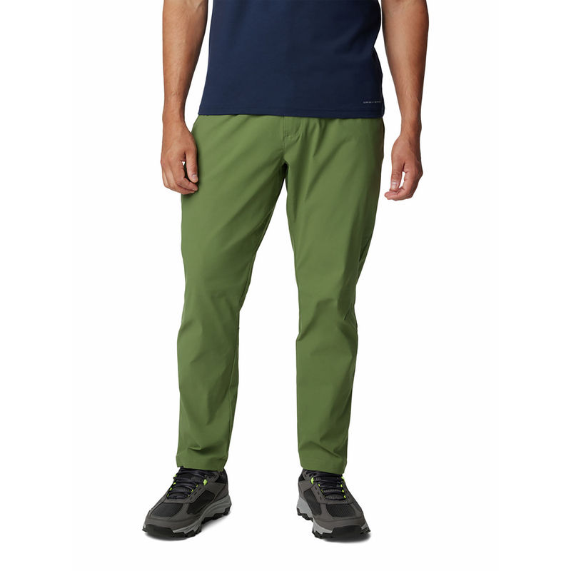 Columbia Mens Green Omni-Shield Black Mesa Tapered Pant (M)
