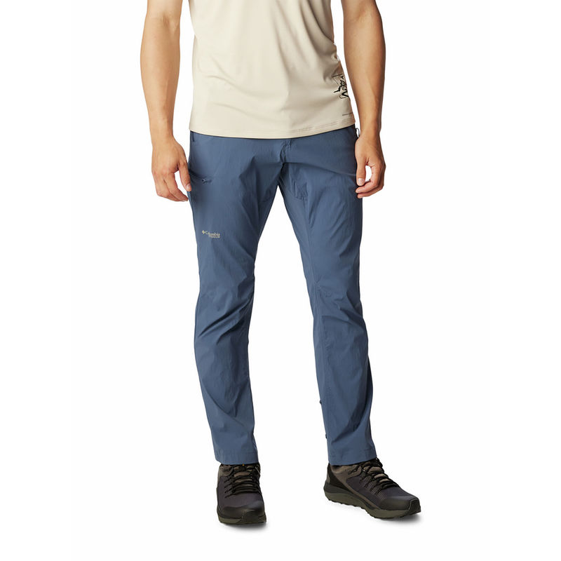 Columbia Mens Navy Omni-Shield Wanoga Lightweight Pant (36)