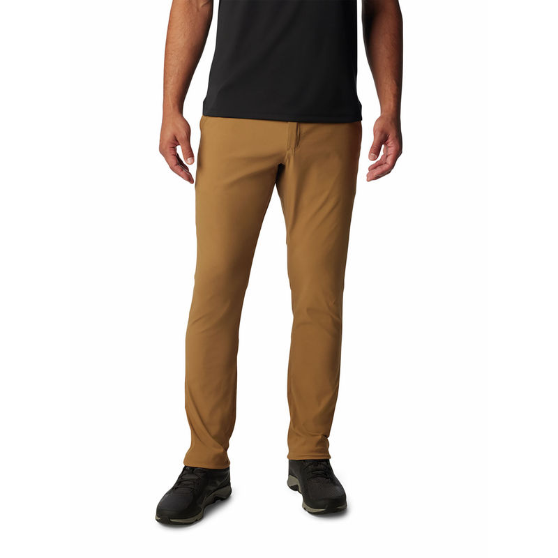 Columbia Mens Brown Omni-Shield Black Mesa Woven Pant (40)