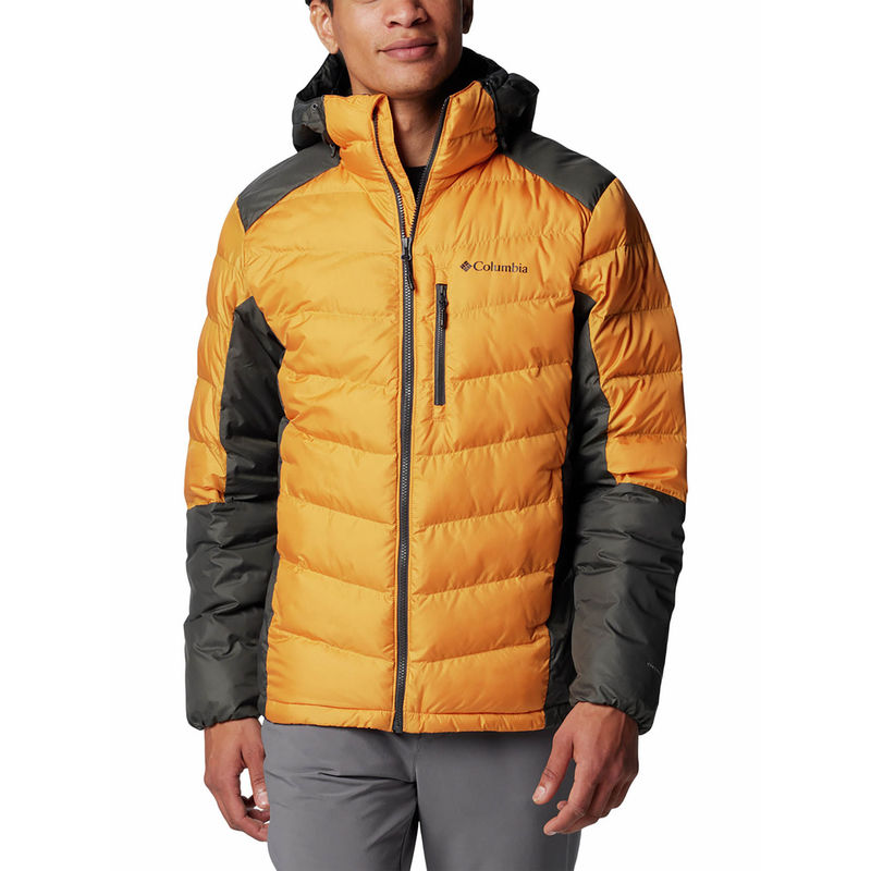 Columbia Mens Yellow Omni-Heat Infinity Labyrinth Loop II Jacket (S)