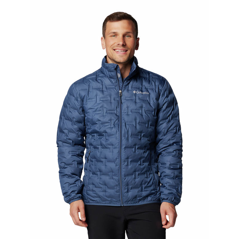 Columbia Mens Blue Omni-Heat Reflective Delta Ridge II Down Jacket (S)