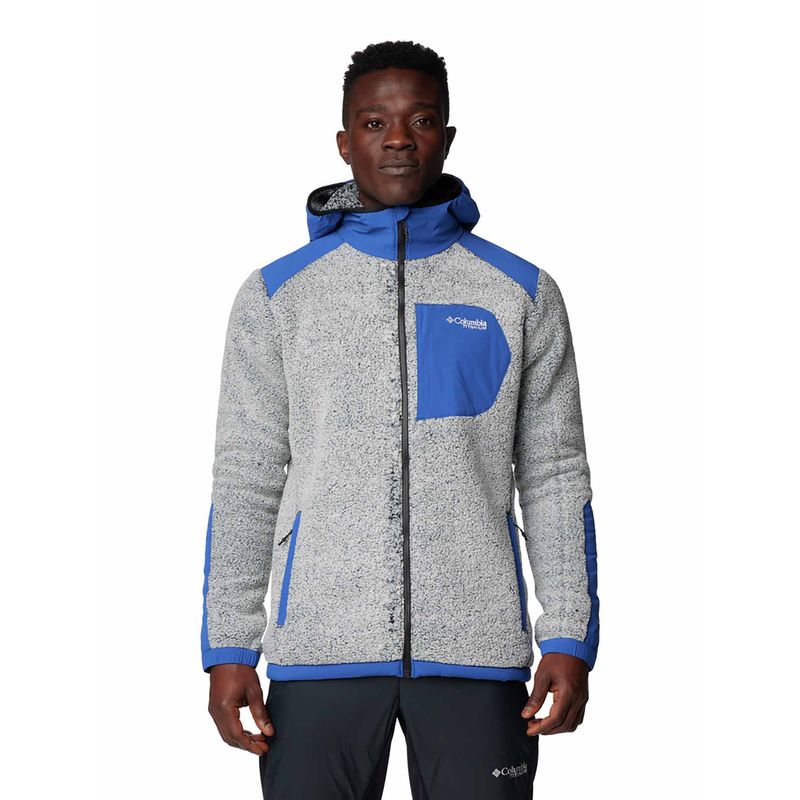 Buy Columbia Mens Blue Omni-Heat Arctic Arctic Crest Sherpa Full