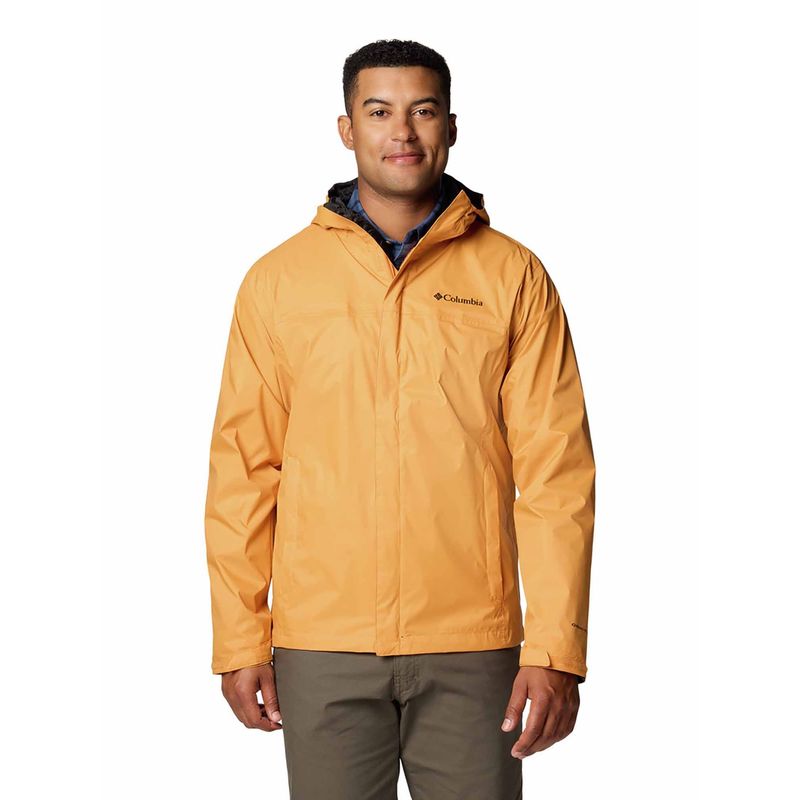 Columbia Mens Yellow Omni-Tech Watertight II Rain Jacket (S)(Set of 2)