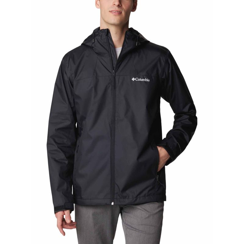 Columbia Mens Black Omni-Tech Inner Limits III Rain Jacket (S)