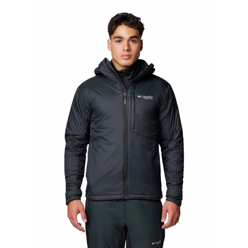 Columbia Mens Black Omni-Shield Silver Leaf Stretch Insulated II Jacket (S)