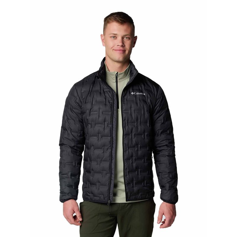 Columbia Mens Black Omni-Heat Reflective Delta Ridge II Down Jacket (L)