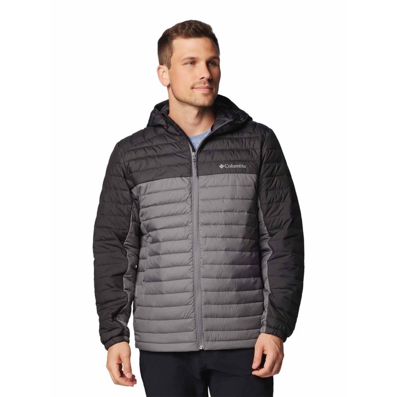 Columbia Mens Grey Omni-Shield Silver Falls II Jacket (S)