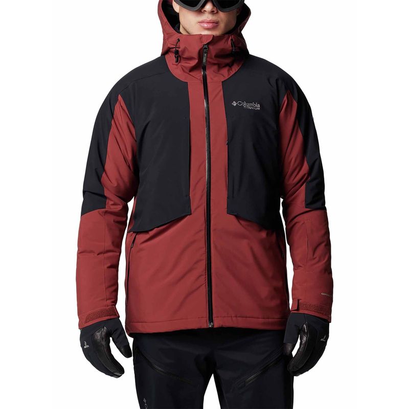 Columbia Mens Red Omni-Heat Infinity Highland Summit II Jacket (S)