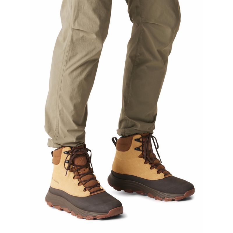 Columbia Mens Brown Expeditionist Shield Hiking and Trekking Combat Boots (UK 9)