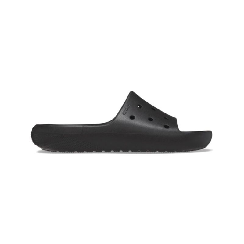 Crocs Unisex Adult Classic Black Sliders (US 7)