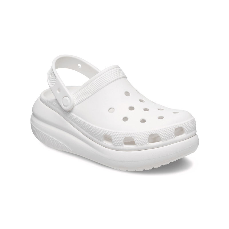 Crocs Unisex Adult Crush Clogs White (US 5)