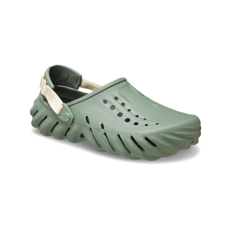 Crocs Unisex Adult Echo Clogs Moss Green (US 4)