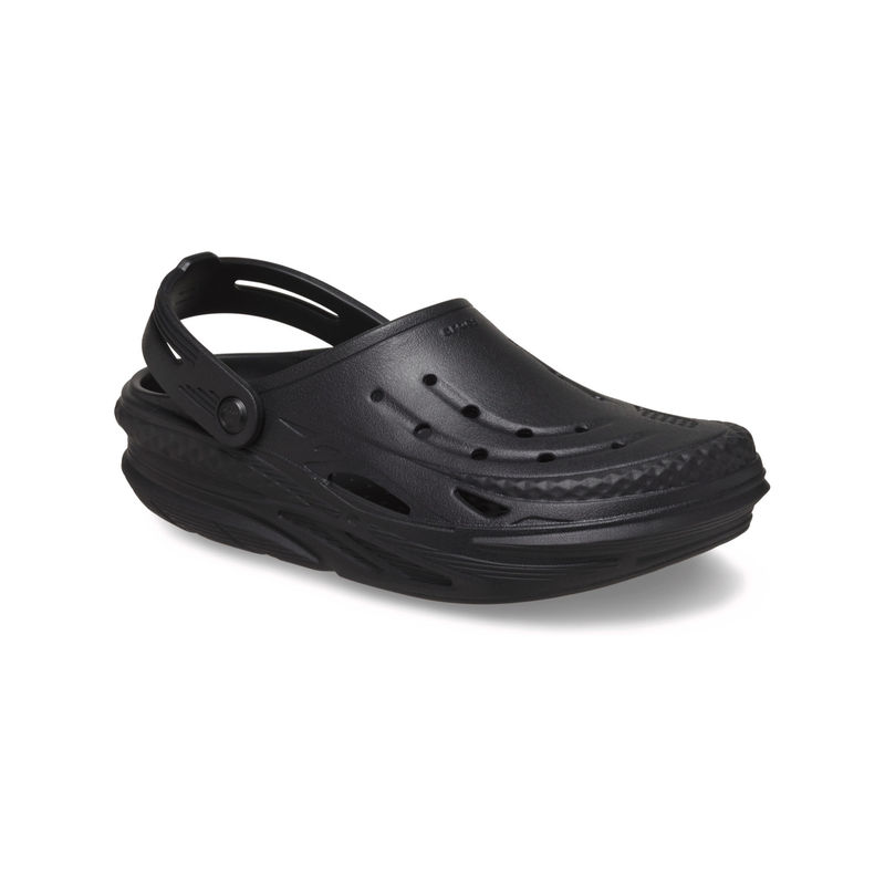 Crocs Unisex Adult Off Grid Clogs Black (US 4)