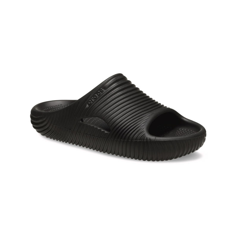 Crocs Unisex Adult Mellow Sliders Black (US 5)