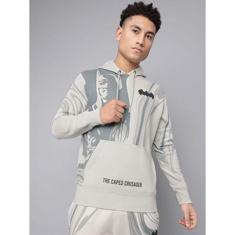 Free Authority Men Batman Printed Hoodie (S)