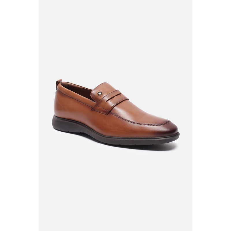 Louis Philippe Men Brown Loafers (UK 7)