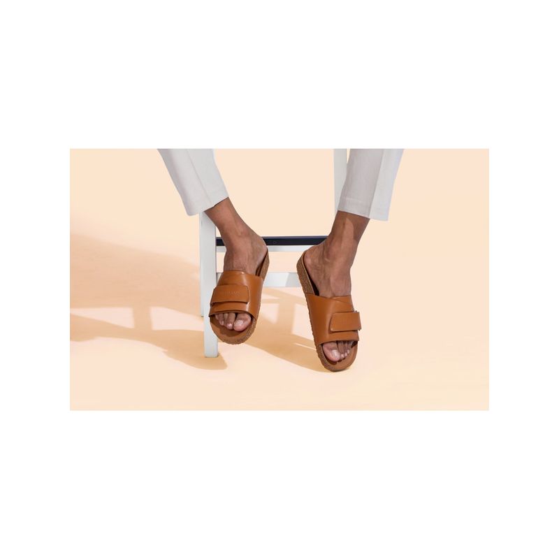 Neeman's Cork Slides Tan (UK 8)