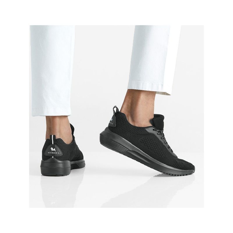 Neeman's The Everyday Basic Sneakers - Electric Black (UK 10)