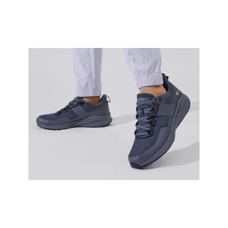 Neeman's The Exuberants Sneakers - Grey & Navy Blue (UK 9)