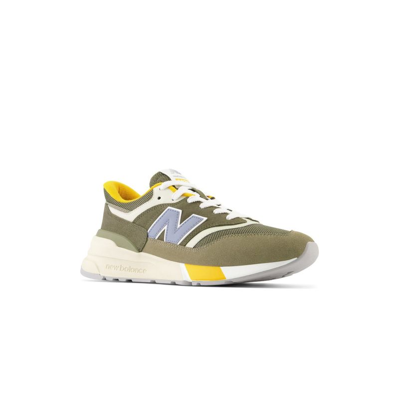 New Balance Unisex 997R Covert Green Sneakers (UK 5.5)