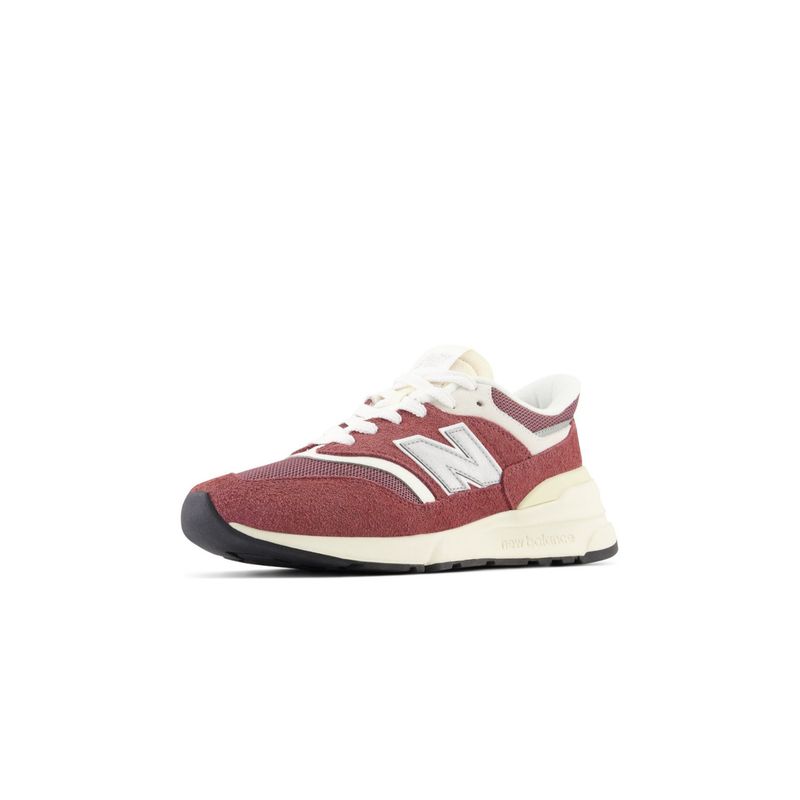 New Balance Unisex 997R Burgundy Sneakers (UK 7.5)