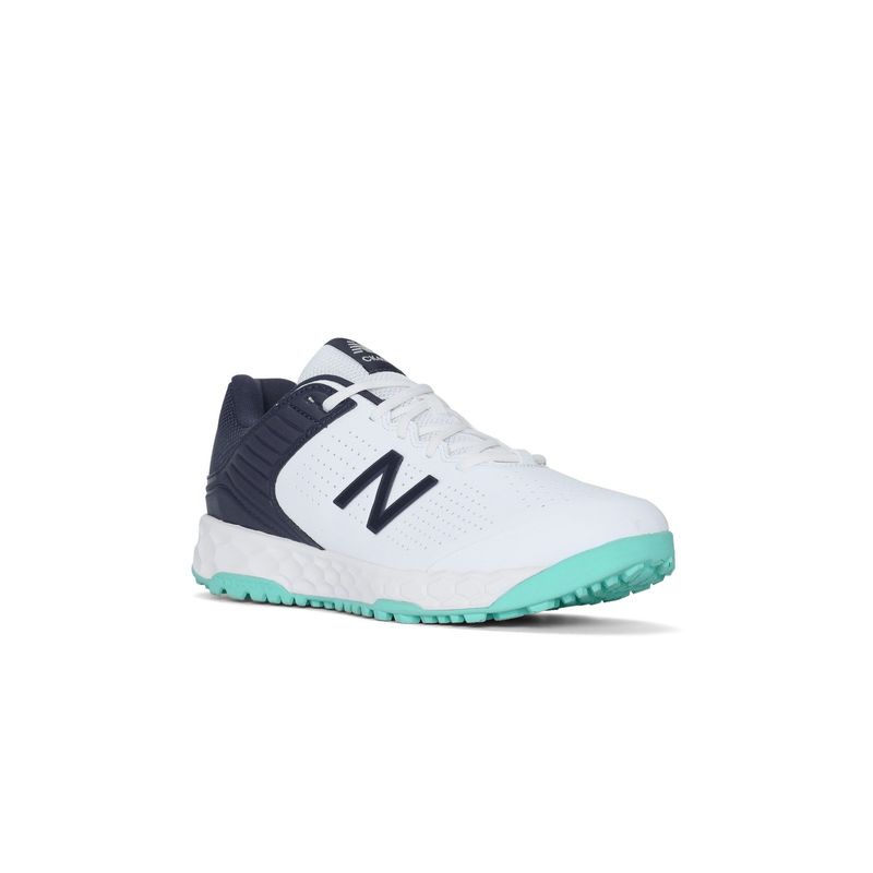 New Balance Men 4020 White Cricket Shoes (UK 6)