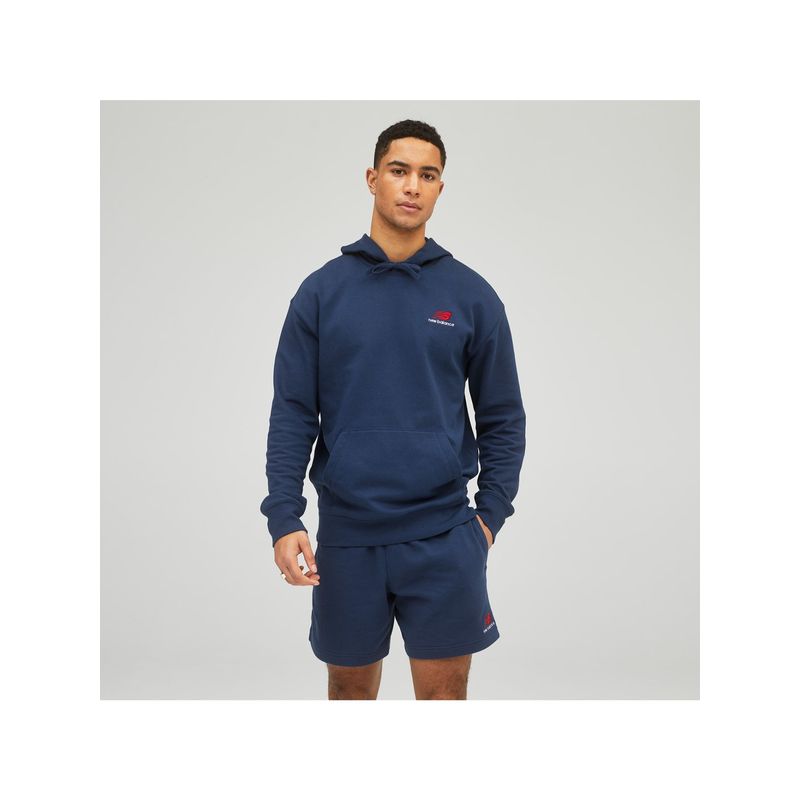 New Balance Unisex Natural Indigo Hoodie (S)