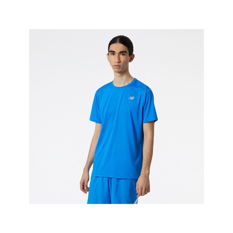 New Balance Men's Blue T-Shirt (XL)