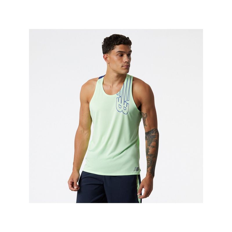 New Balance Men's Green Tank Top (XL)
