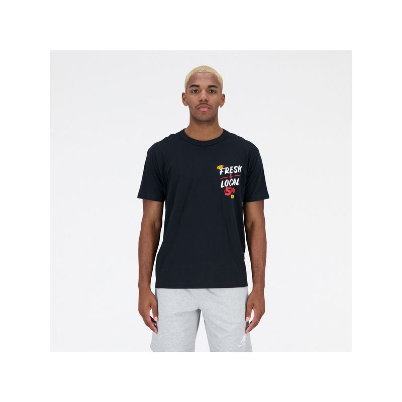 New Balance Men's Black T-Shirt (M)