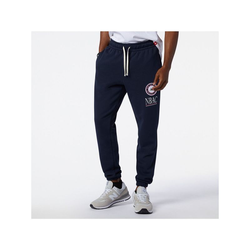 New Balance Men's Navy Blue Joggers (XL)