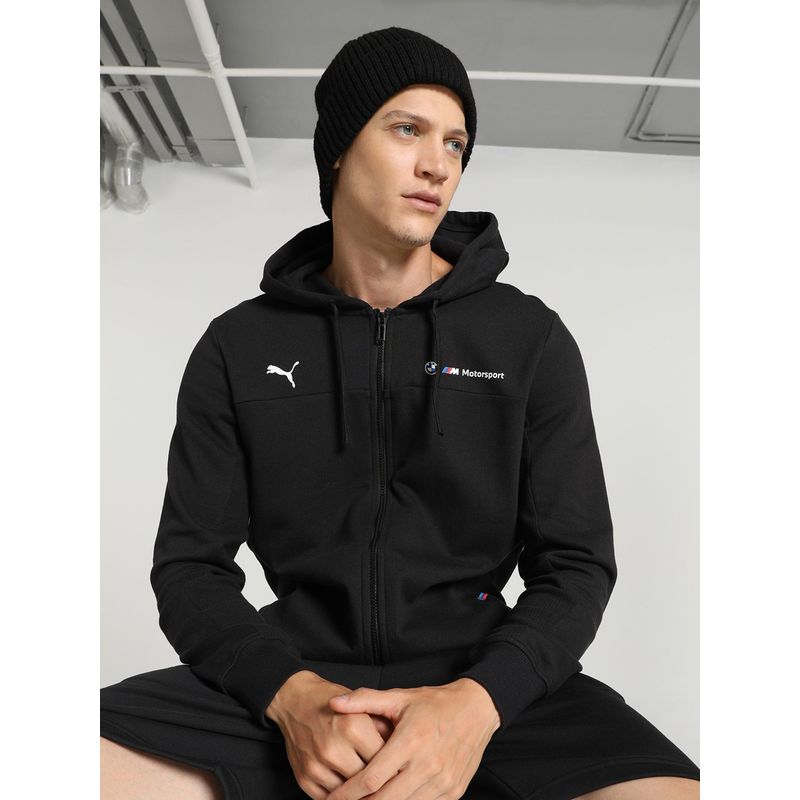 Puma BMW MMS Hdd Men Black Sweatshirt (M)