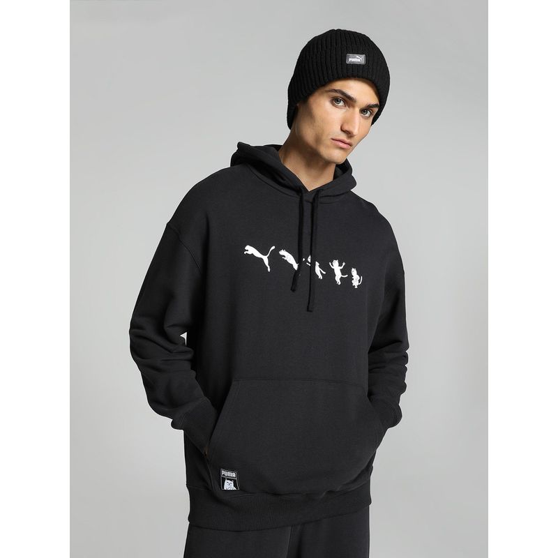 Puma X RIPNDIP Men Black Hoodie (S)