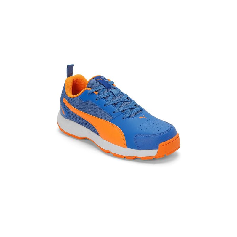 Puma Cricket Highrun Mens Blue Cricket Sports Shoes (UK 12)