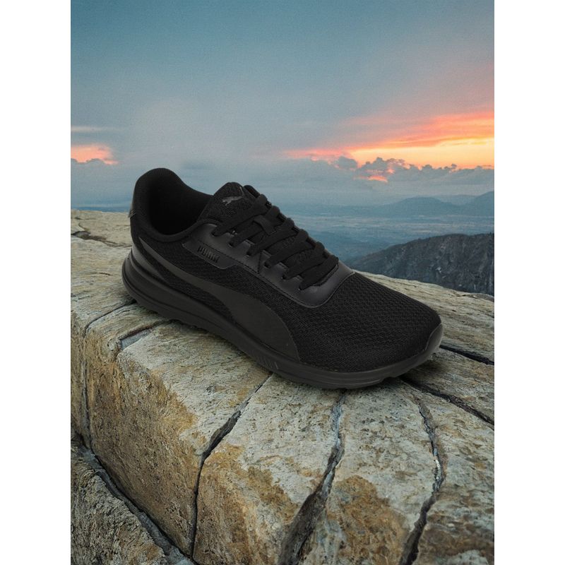 Puma Razz Mens Black Running Shoes (UK 8)