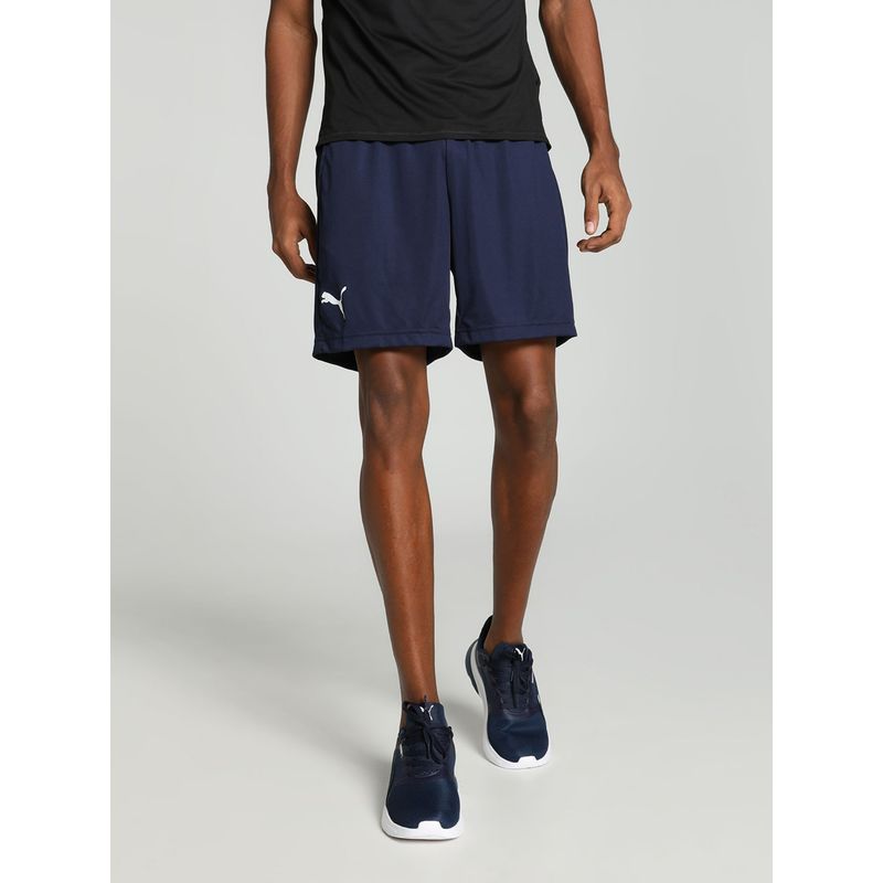 Puma Cricket Teamwear Men Blue Shorts (XS)